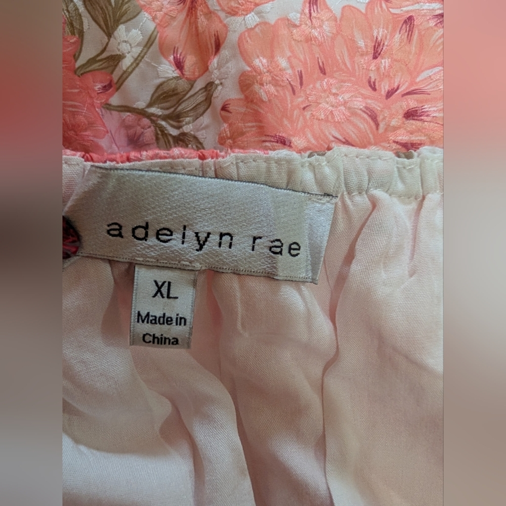 Adelyn Rae Pink Floral Dress - Picture 10 of 10